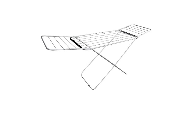 Varal De Chão Com Abas 1,86x0,90x0,56 Em Alumínio